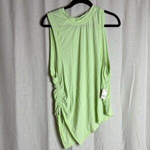 FP Movement by Free People Lime Green Asymmetrical Tank